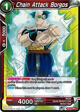 BT13-009 Chain Attack Borgos (Promo)