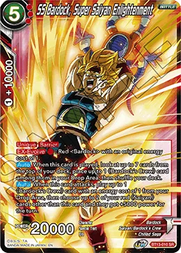 BT13-010 SS Bardock, Super Saiyan Enlightenment