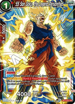 BT13-012 SS Son Goku, the Legend Personified