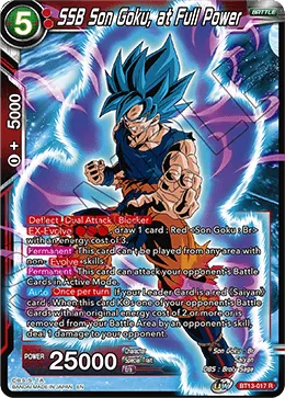 BT13-017 SSB Son Goku, at Full Power