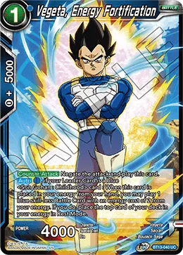 BT13-040 Vegeta, Energy Fortification