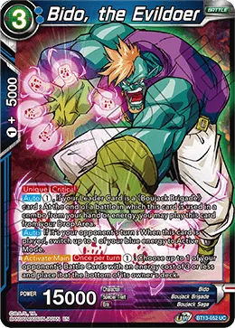 BT13-052 Bido, the Evildoer