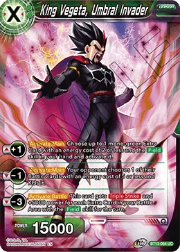 BT13-064 King Vegeta, Umbral Invader
