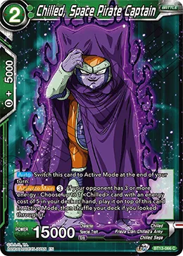 BT13-066 Chilled, Space Pirate Captain