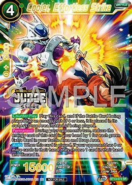 BT13-073 Cooler, Effortless Strike (Promo)