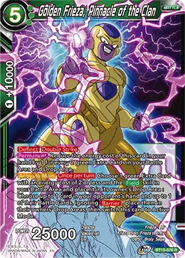 BT13-076 Golden Frieza, Pinnacle of the Clan