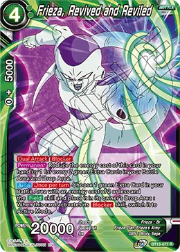 BT13-077 Frieza, Revived and Reviled