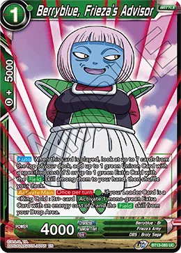 BT13-080 Berryblue, Frieza's Advisor