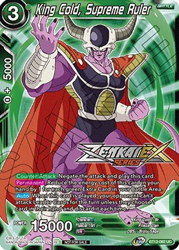 BT13-082 King Cold, Supreme Ruler (Promo)