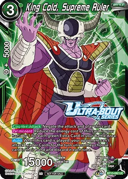 BT13-082 King Cold, Supreme Ruler (Promo)