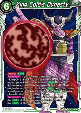 BT13-084 King Cold's Dynasty