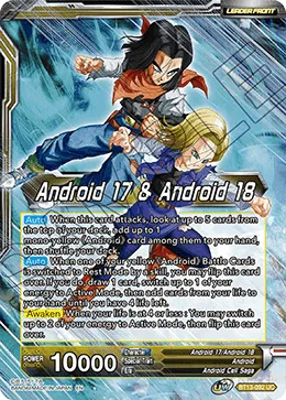 BT13-092 Android 17 & Android 18