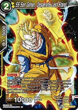 BT13-097 SS Son Gohan, Desperate Last Stand