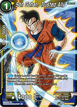 BT13-098 Son Gohan, Trusted Ally