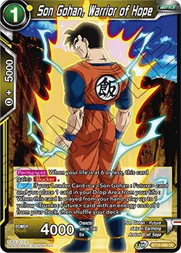 BT13-099 Son Gohan, Warrior of Hope