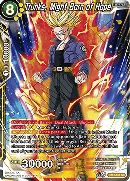 BT13-101 Trunks, Might Born of Hope