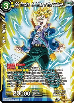 BT13-102 SS Trunks, to Change the Future