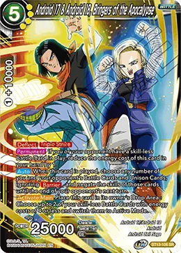 BT13-106 Android 17 & Android 18, Bringers of the Apocalypse