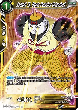 BT13-114 Android 19, Bionic Punisher Unleashed