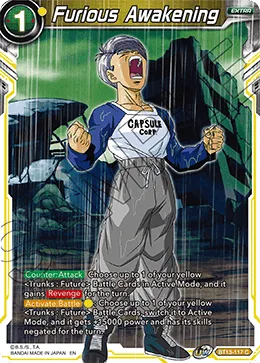 BT13-117 Furious Awakening