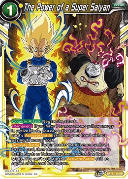 BT13-120 The Power of a Super Saiyan