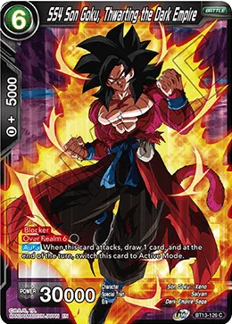 BT13-126 SS4 Son Goku, Thwarting the Dark Empire