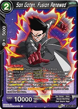 BT13-128 Son Goten, Fusion Renewed