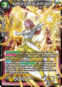BT13-135 Supreme Kai of Time, Time Labyrinth Unleashed