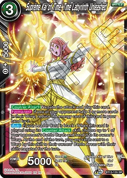 BT13-135 Supreme Kai of Time, Time Labyrinth Unleashed (Promo)