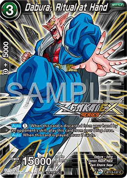 BT13-137 Dabura, Ritual at Hand (Promo)
