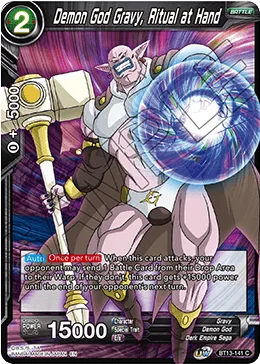 BT13-141 Demon God Gravy, Ritual at Hand