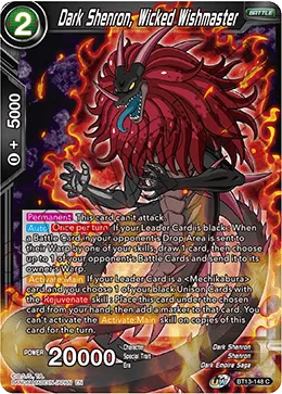 BT13-148 Dark Shenron, Wicked Wishmaster
