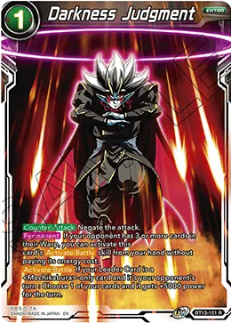 BT13-151 Darkness Judgment