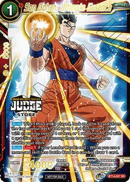 BT14-007 Son Gohan, Ultimate Essence (Promo)