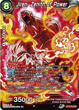 BT14-014 Jiren, Zenith of Power