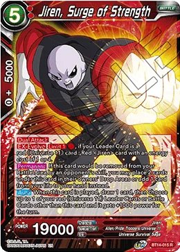 BT14-015 Jiren, Surge of Strength