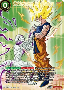 BT14-029 Difference of Status (Promo)