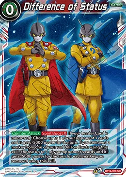 BT14-029 Difference of Status (Promo)