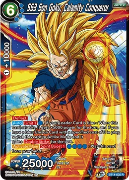 BT14-035 SS3 Son Goku, Calamity Conqueror