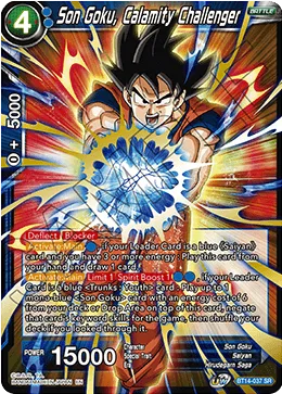 BT14-037 Son Goku, Calamity Challenger