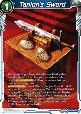 BT14-059 Tapion's Sword