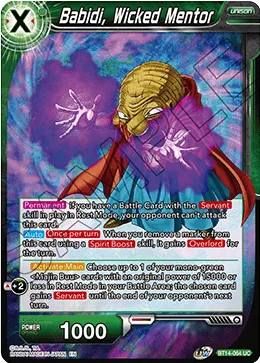 BT14-064 Babidi, Wicked Mentor
