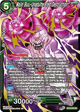 BT14-076 Majin Buu, Unadulterated Destruction