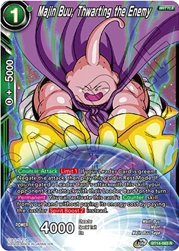 BT14-083 Majin Buu, Thwarting the Enemy