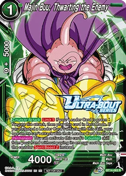 BT14-083 Majin Buu, Thwarting the Enemy (Promo)