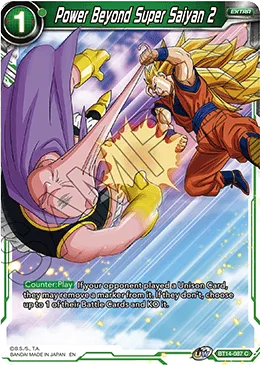 BT14-087 Power Beyond Super Saiyan 2