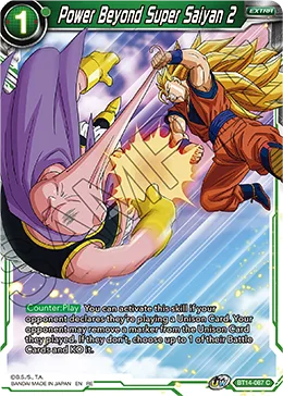BT14-087 Power Beyond Super Saiyan 2 (Promo)