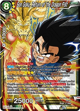 BT14-097 Son Goku, Return of the Dragon Fist