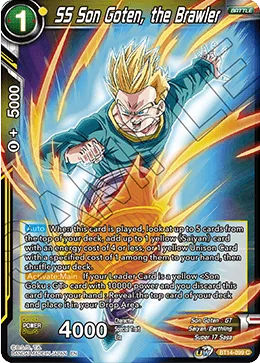 BT14-099 SS Son Goten, the Brawler