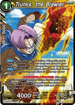 BT14-103 Trunks, the Brawler